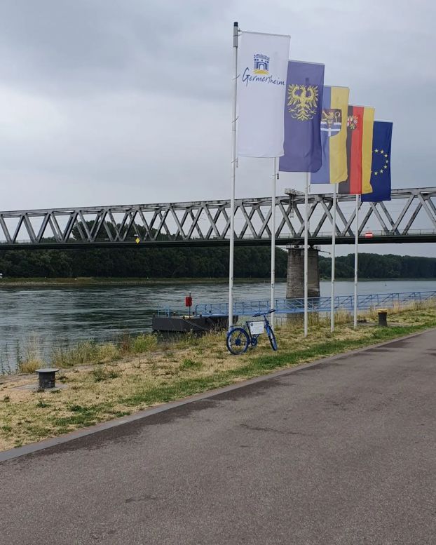 Rheinradweg Köln-Karlsruhe - Juni 2023