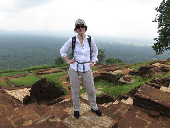 Löwenfelsen von Sigiriya - Aufstieg geschafft!