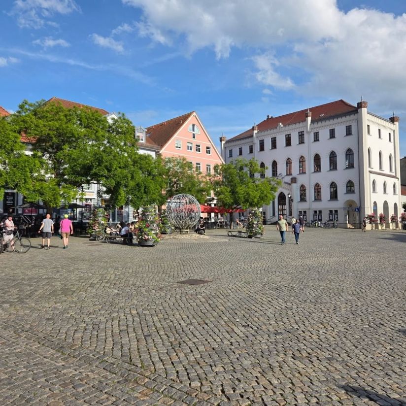 Marktplatz von Waren (Müritz)
