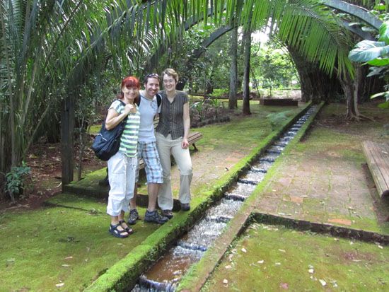 Kneippgang der Fazenda do Pinhal