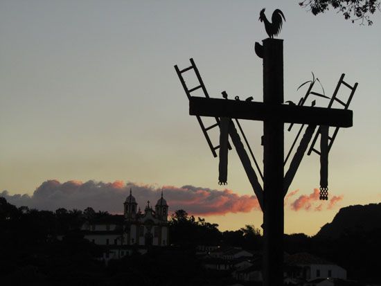 Blick vom Morro de São Francisco in Tiradentes