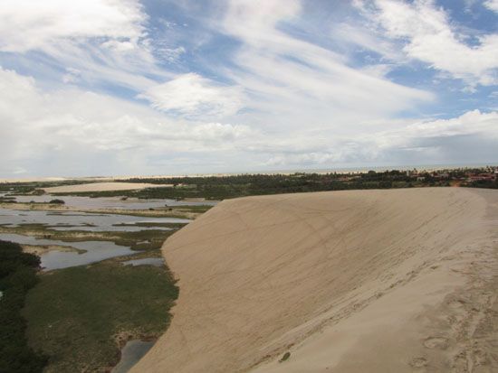 Fahrt von Camocim nach Jericoacoara