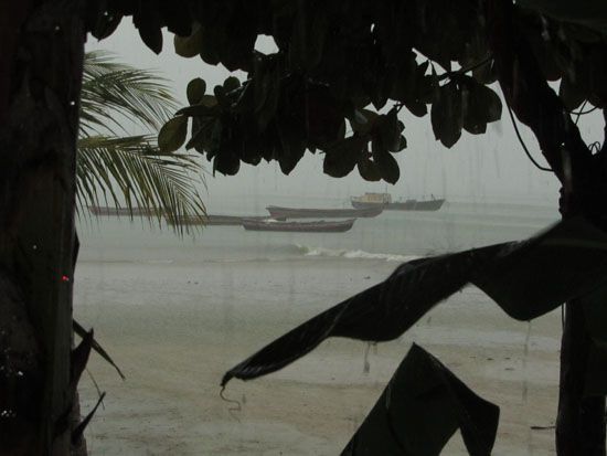 Regen in Jericoacoara