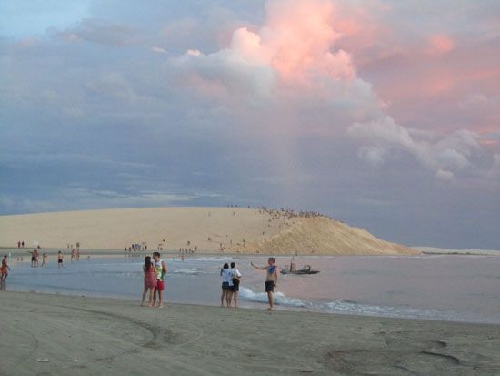 Sonnenuntergang in Jericoacoara