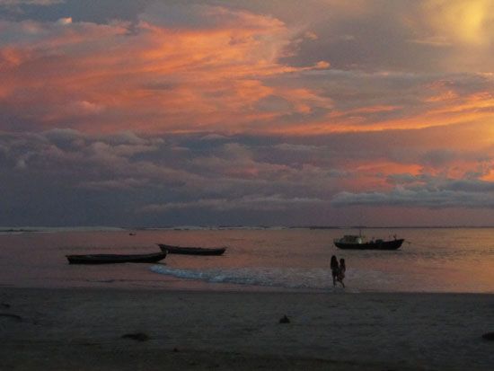 Sonnenuntergang in Jericoacoara