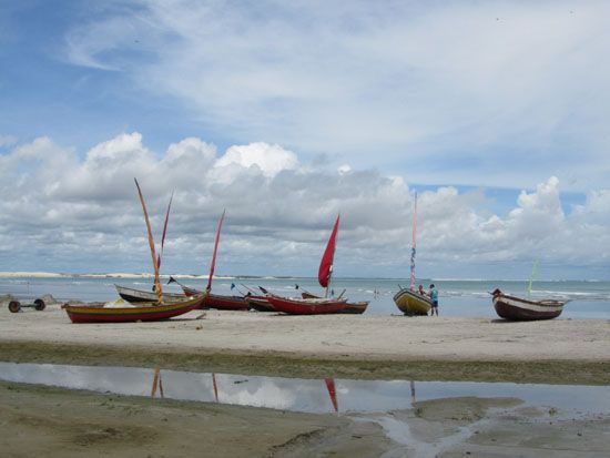 Boote an Land