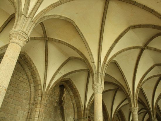 Mont-Saint-Michel - Salle des Chevaliers