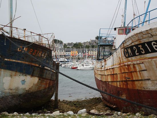 Camaret-sur-Mer - Schiffswracks