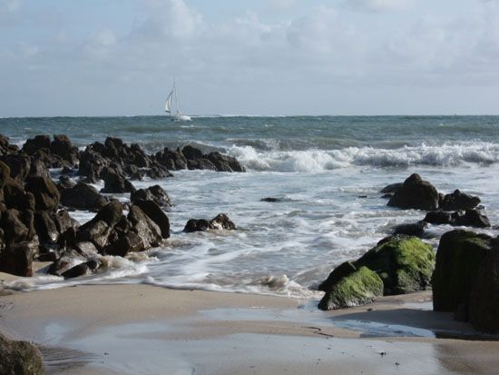 Audierne - am Strand