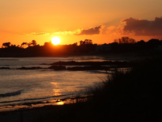 Larmor-Plage - Sonnenuntergang