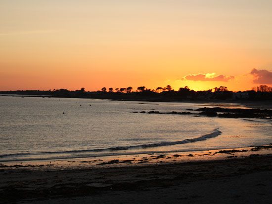 Larmor-Plage - Sonnenuntergang