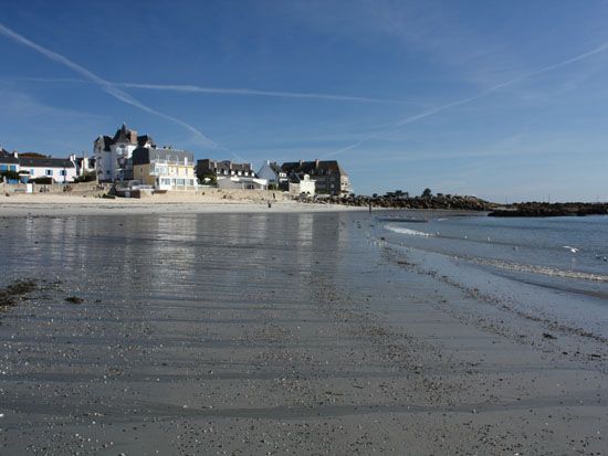 Larmor-Plage - am Strand