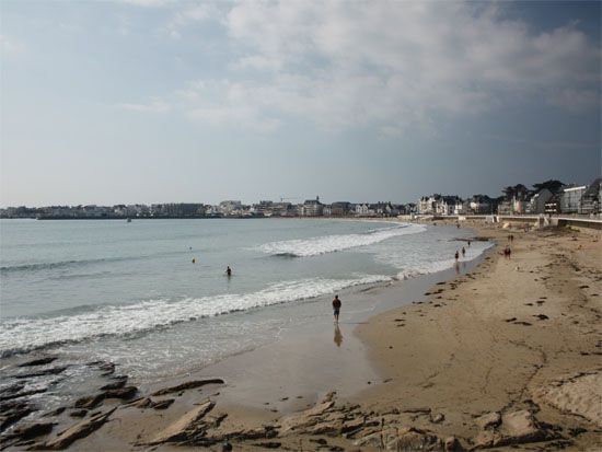 Quiberon - am Strand