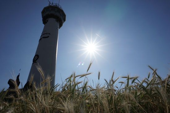 Leuchtturm von Egmond aan Zee