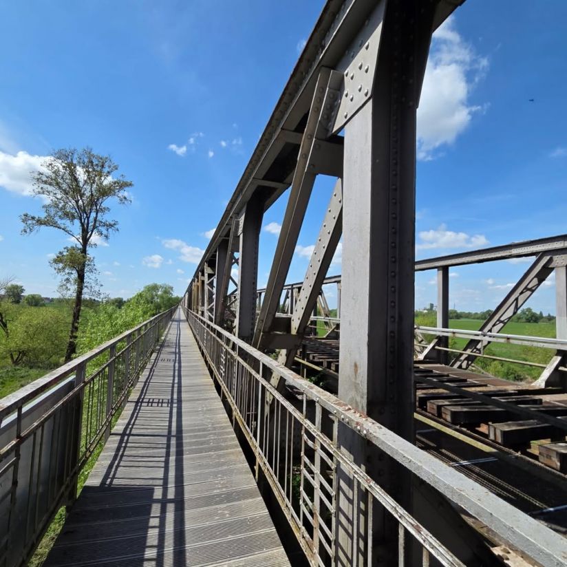 Elbbrücke bei Barby