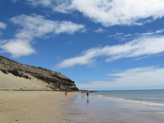 Strandwanderung