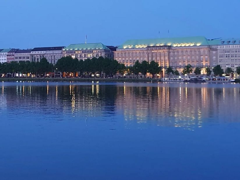 Abendstimmung an der Alster