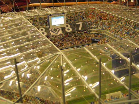 Miniatur-Wunderland HSV-Stadion