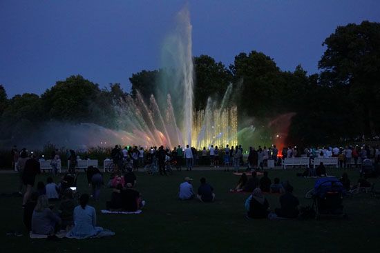 Wasserlichtkonzert in Planten un Blomen