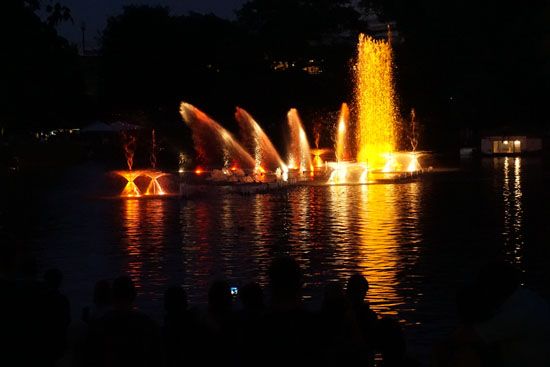 Wasserlichtkonzert in Planten un Blomen