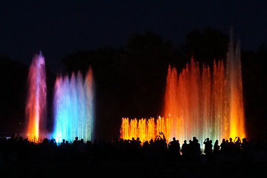 Wasserlichtkonzert in Planten un Blomen