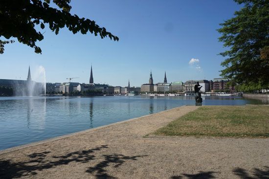 An der Binnenalster