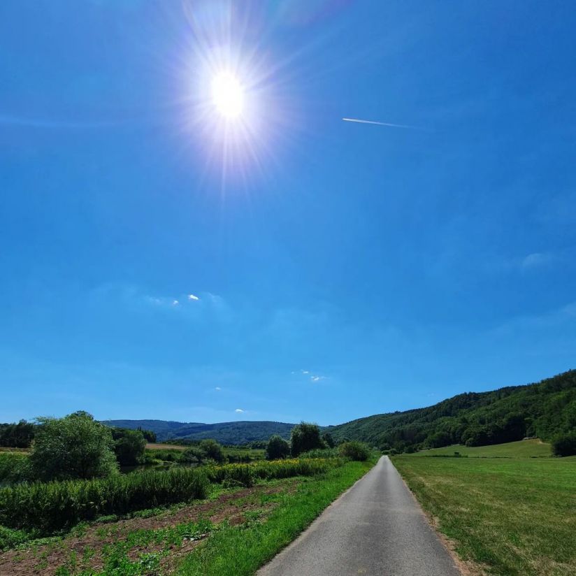 Radtour entlang der Weser