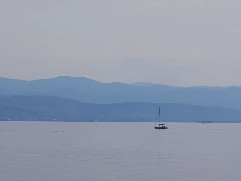 Segelboot in der Kvarner Bucht