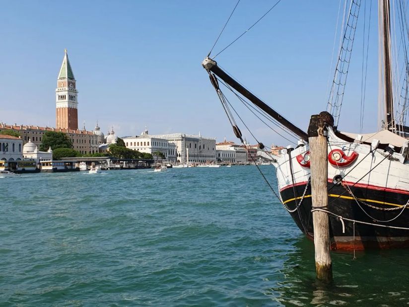 Venedig Blick zum Markusplatz