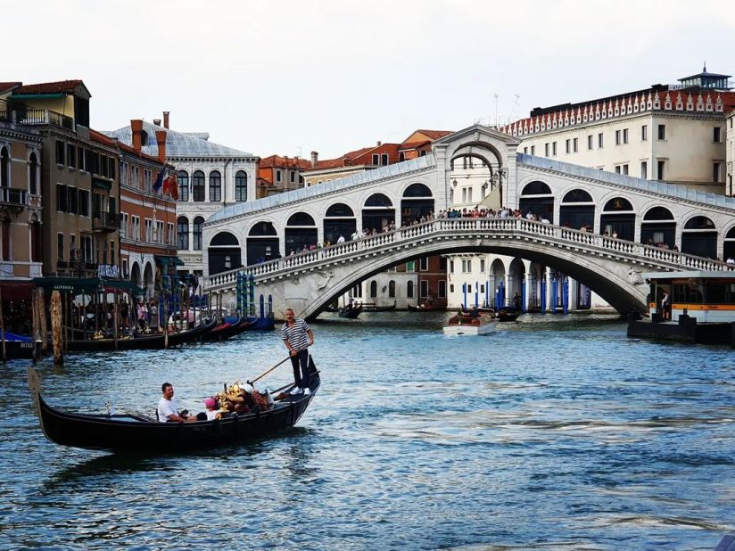 Venedig Rialtobrücke