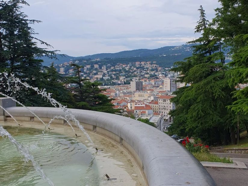 Triest - Aufstieg zum Castello di San Giusto