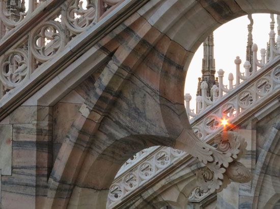 Auf dem Duomo di Milano