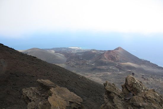 Auf dem Vulkan San Antonio