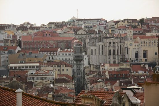 Blick vom Castelo de São Jorge