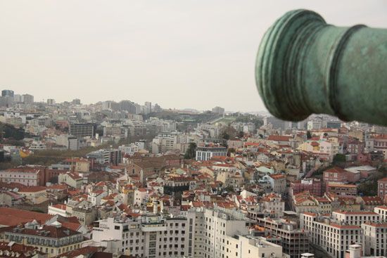 Blick vom Castelo de São Jorge