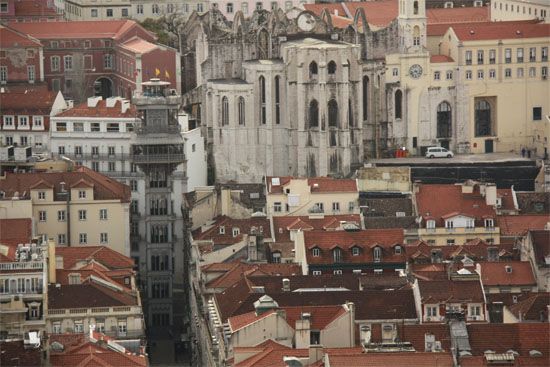 Blick vom Castelo de São Jorge