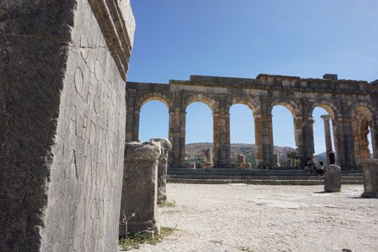 Römische Ausgrabungsstätte Volubilis