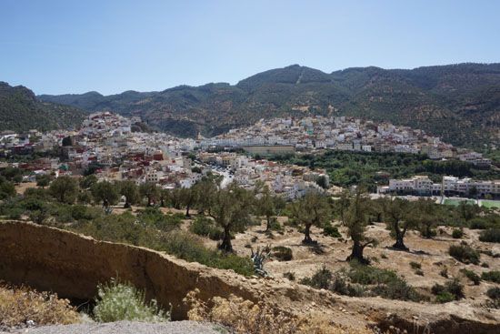 Auf der Fahrt nach Meknès