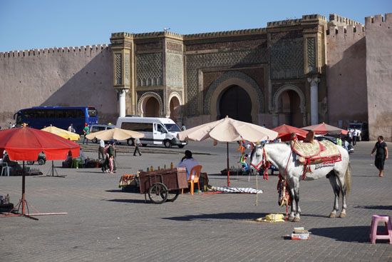 Bab Mansour - Toranlage in Meknès