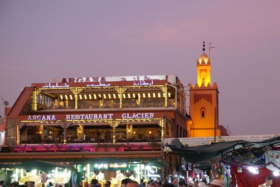 Djemaa el-Fna in Marrakesch