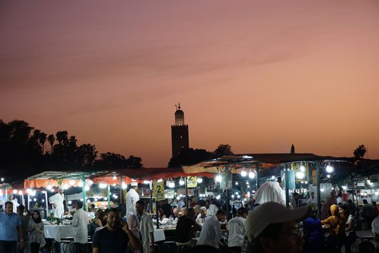 Djemaa el-Fna in Marrakesch