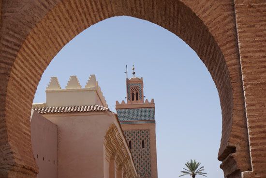 Koutoubia-Moschee in Marrakesch