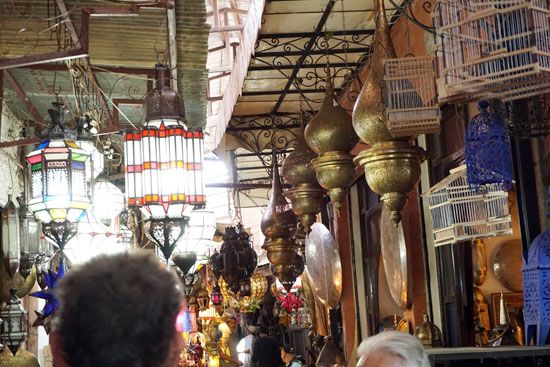 Souks von Marrakesch