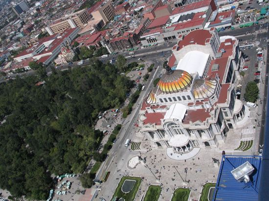 Mexico-City: Palacio de Bellas Artes