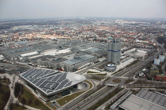 Ausblick vom Olympiaturm