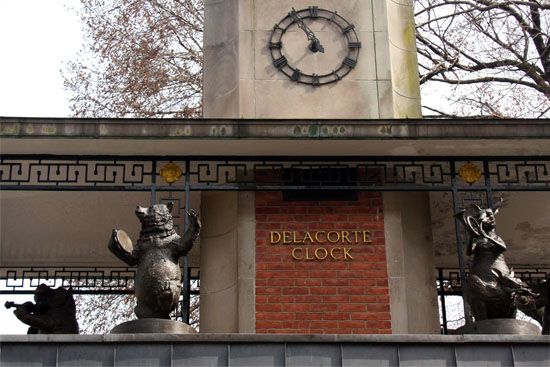 Delacorte Clock im Central Park