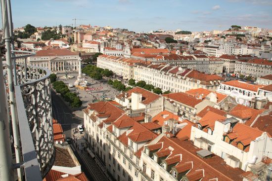 Blick auf Lissabon