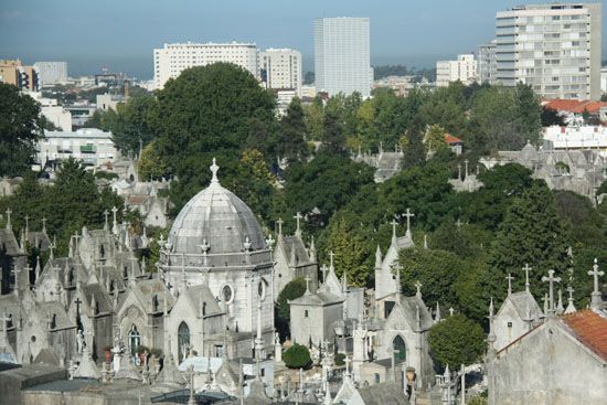 Friedhof in Porto