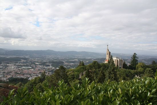 Auf dem Berg Penha