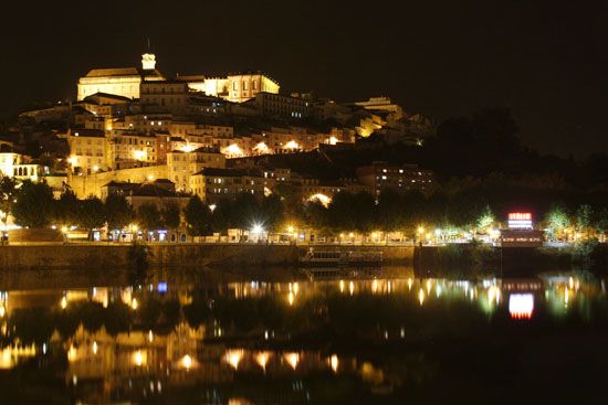 Coimbra bei Nacht